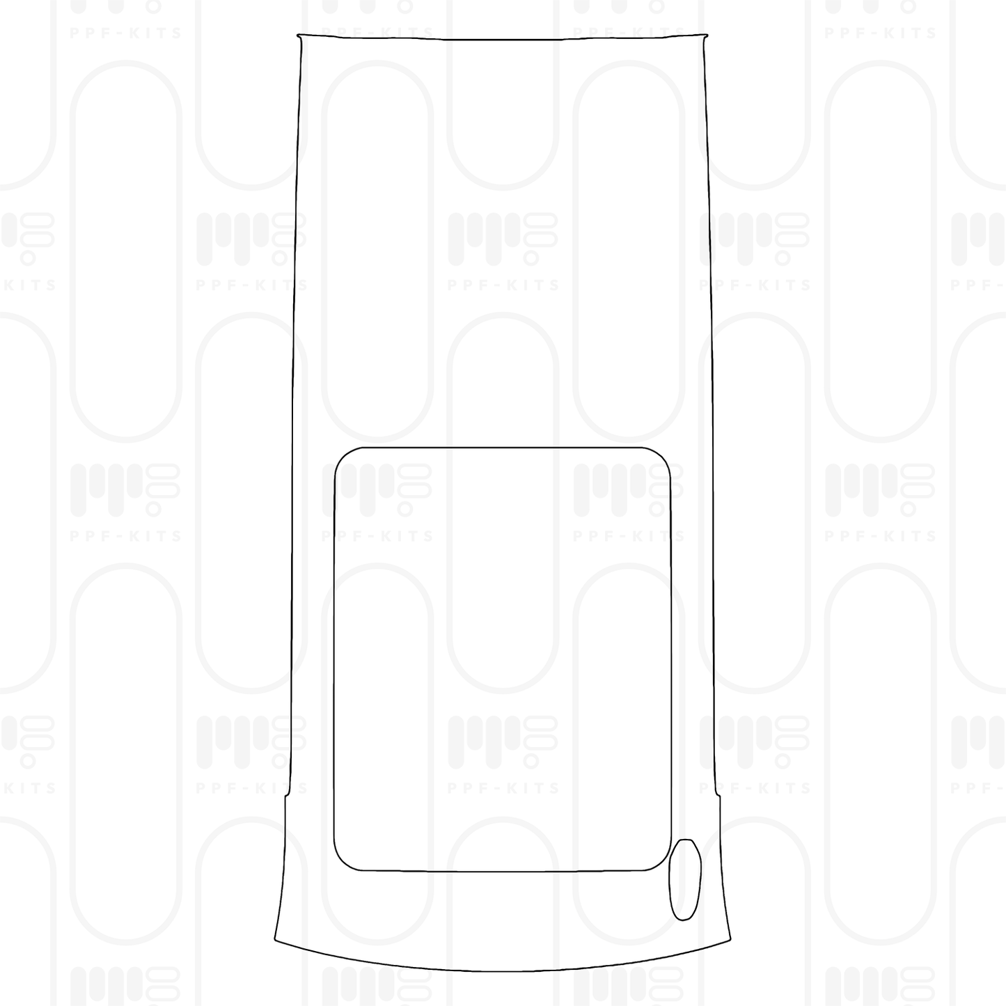 Voorgesneden PPF GMC Yukon AT4 2025