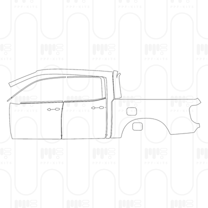 Voorgesneden PPF Honda Ridgeline TrailSport 2025