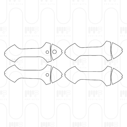 Voorgesneden PPF Honda Ridgeline TrailSport 2025