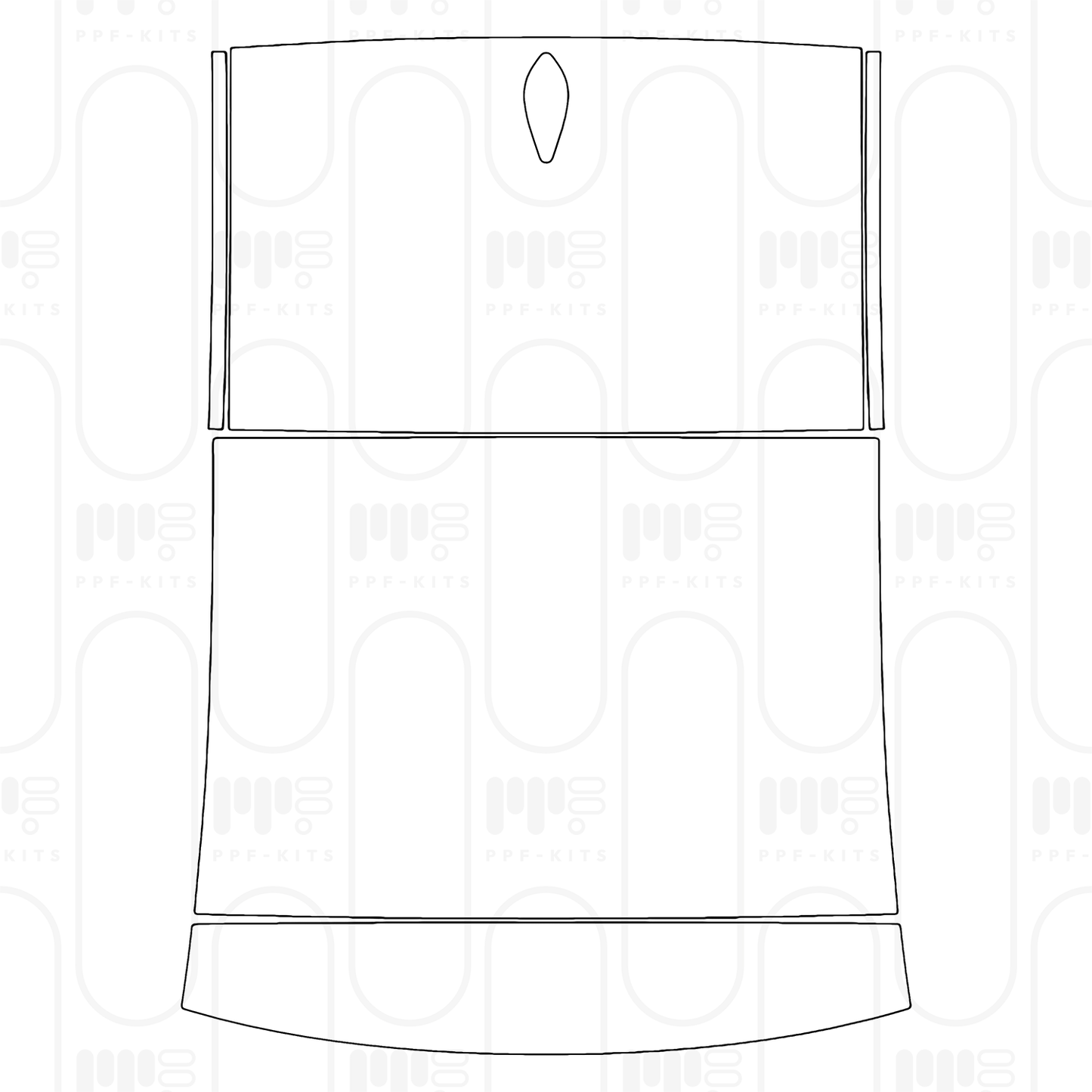 Voorgesneden PPF Hyundai IONIQ 6 (US) SE 2025