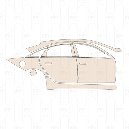 Voorgesneden PPF Hyundai IONIQ 6 (US) SE 2025
