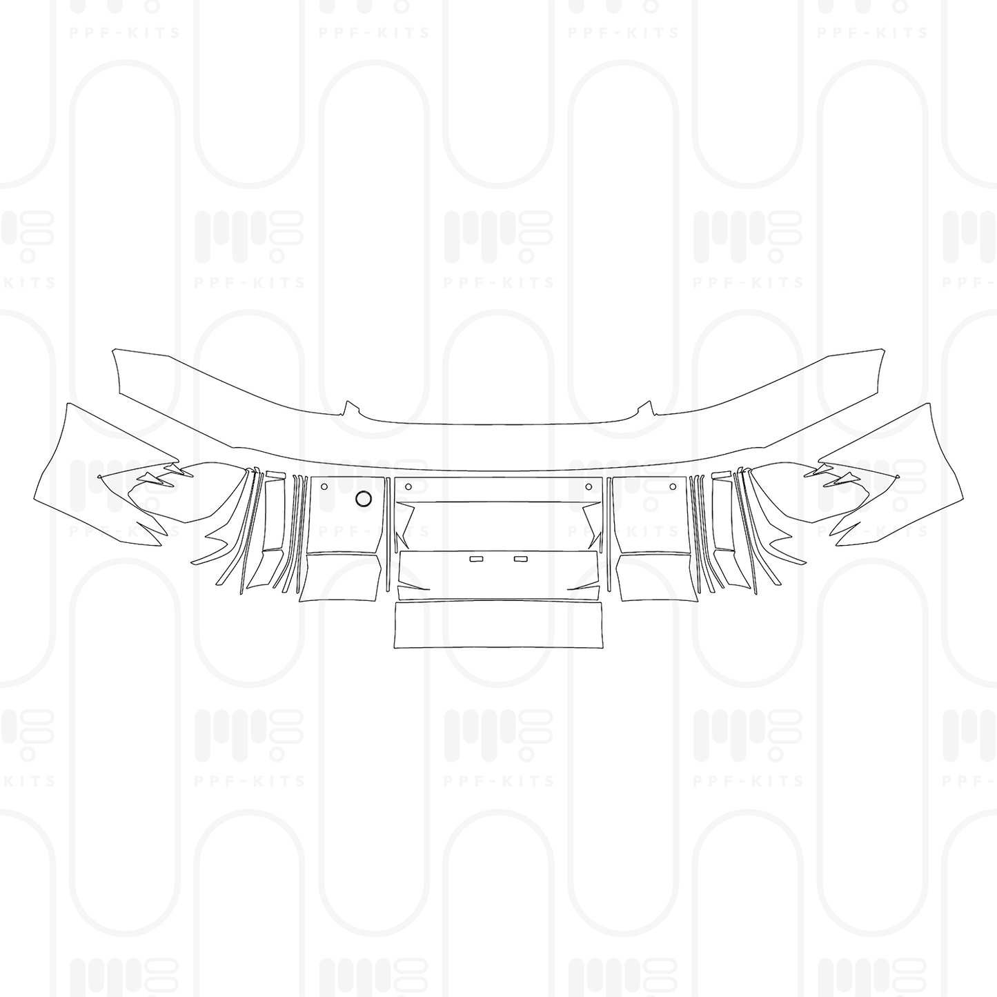 Voorgesneden PPF Hyundai IONIQ 6 (US) SE 2025