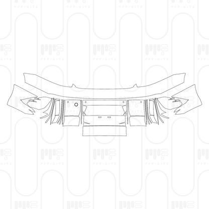 Voorgesneden PPF Hyundai IONIQ 6 (US) SE 2025