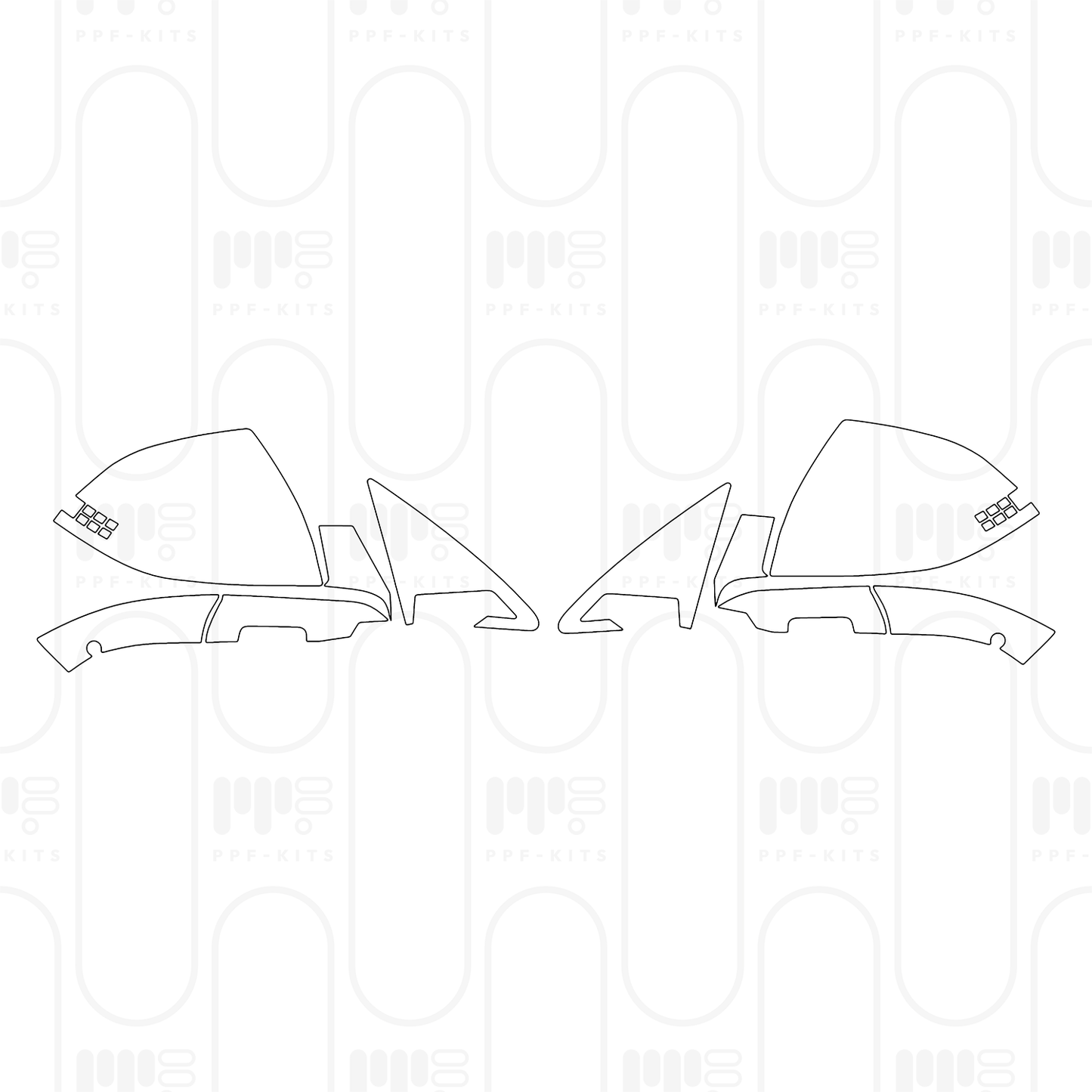 Voorgesneden PPF Hyundai IONIQ 6 (US) SE 2025