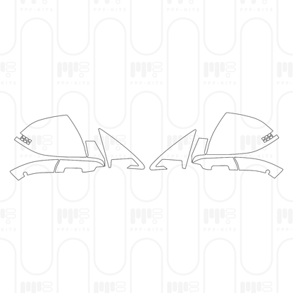 Voorgesneden PPF Hyundai IONIQ 6 (US) SE 2025