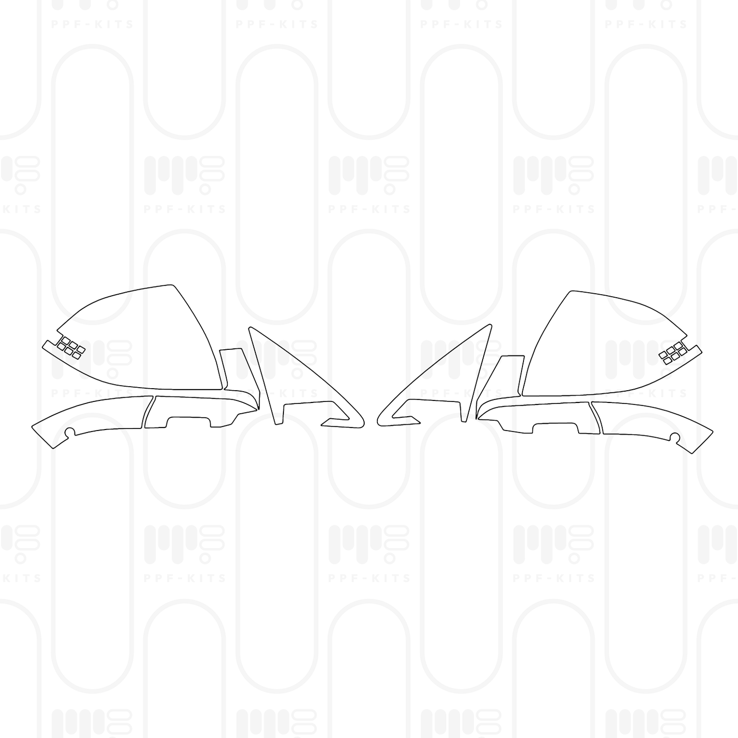 Voorgesneden PPF Hyundai IONIQ 6 (US) SE 2025