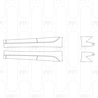 Voorgesneden PPF Hyundai IONIQ 6 (US) SE 2025