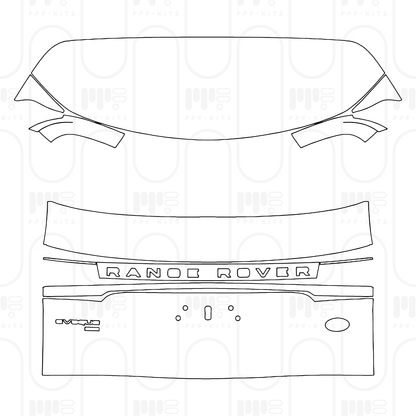 Voorgesneden PPF Land Rover Range Rover Evoque Standard Wheelbase Autobiography 2026