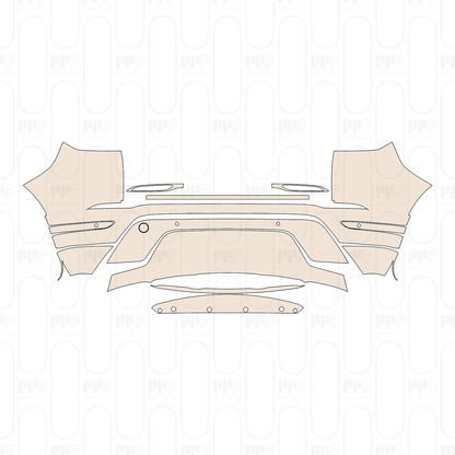 Voorgesneden PPF Land Rover Range Rover Evoque Standard Wheelbase Base 2026