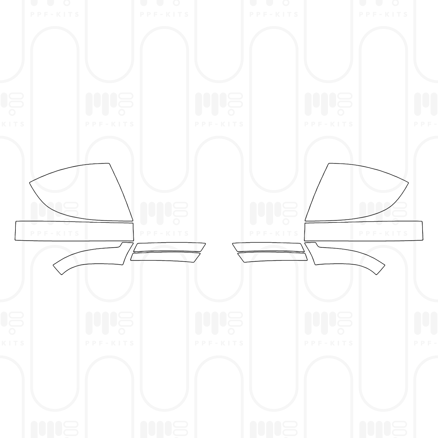 Voorgesneden PPF Land Rover Range Rover Evoque Standard Wheelbase Autobiography 2026