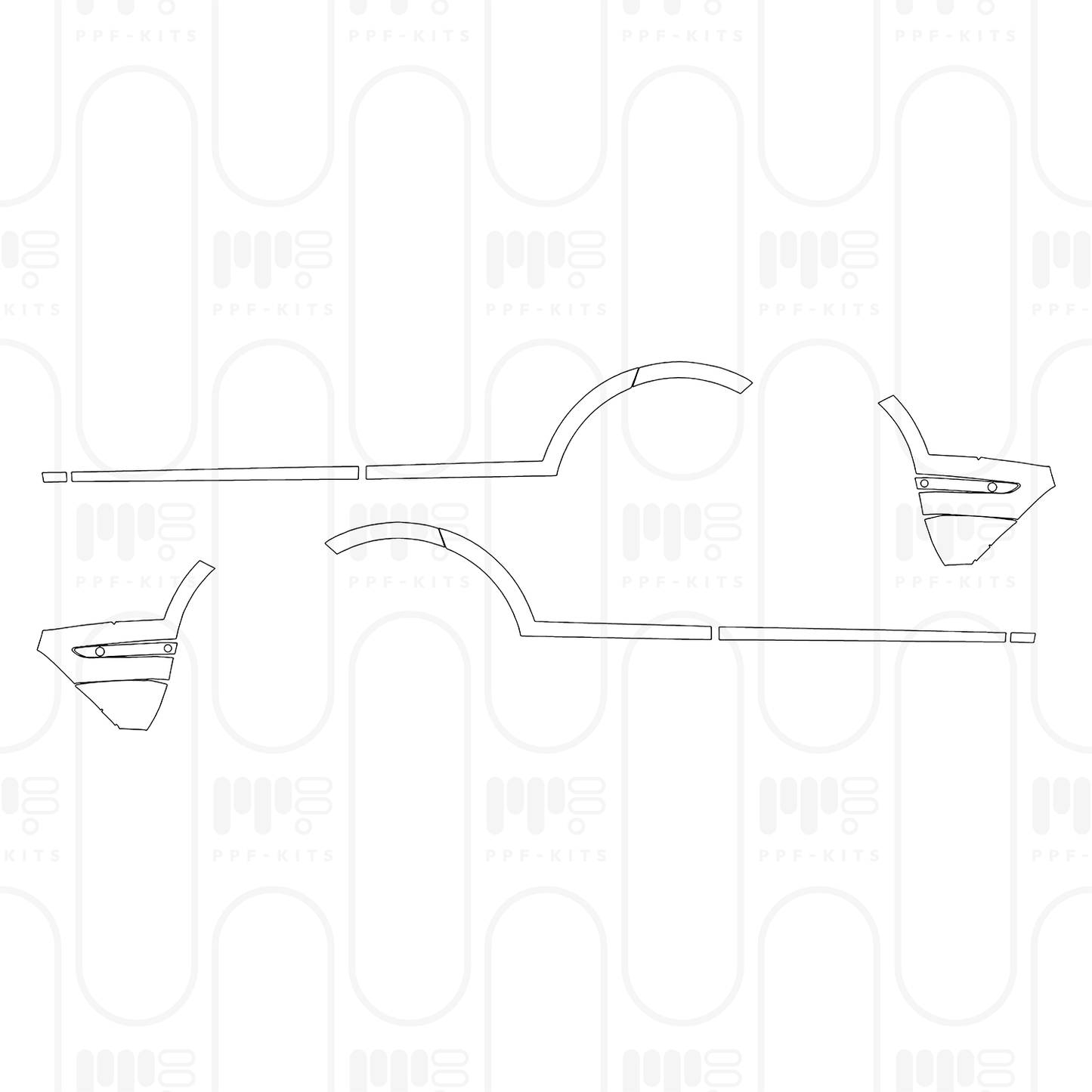 Voorgesneden PPF Land Rover Range Rover Evoque Standard Wheelbase Autobiography 2026