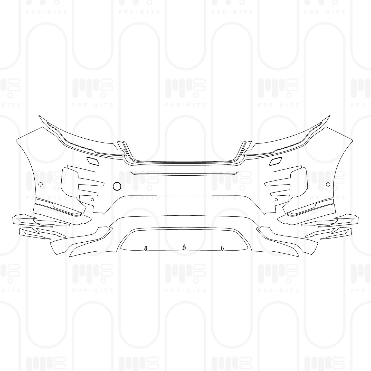 Voorgesneden PPF Land Rover Range Rover Evoque Standard Wheelbase Autobiography 2026
