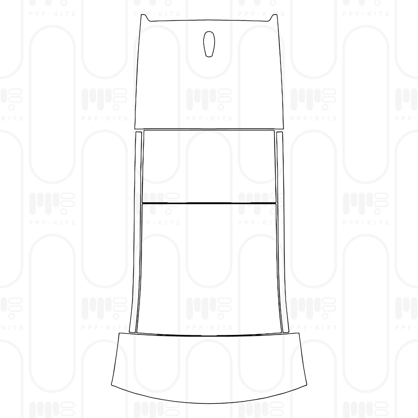 Voorgesneden PPF Land Rover Defender 110 X 2025