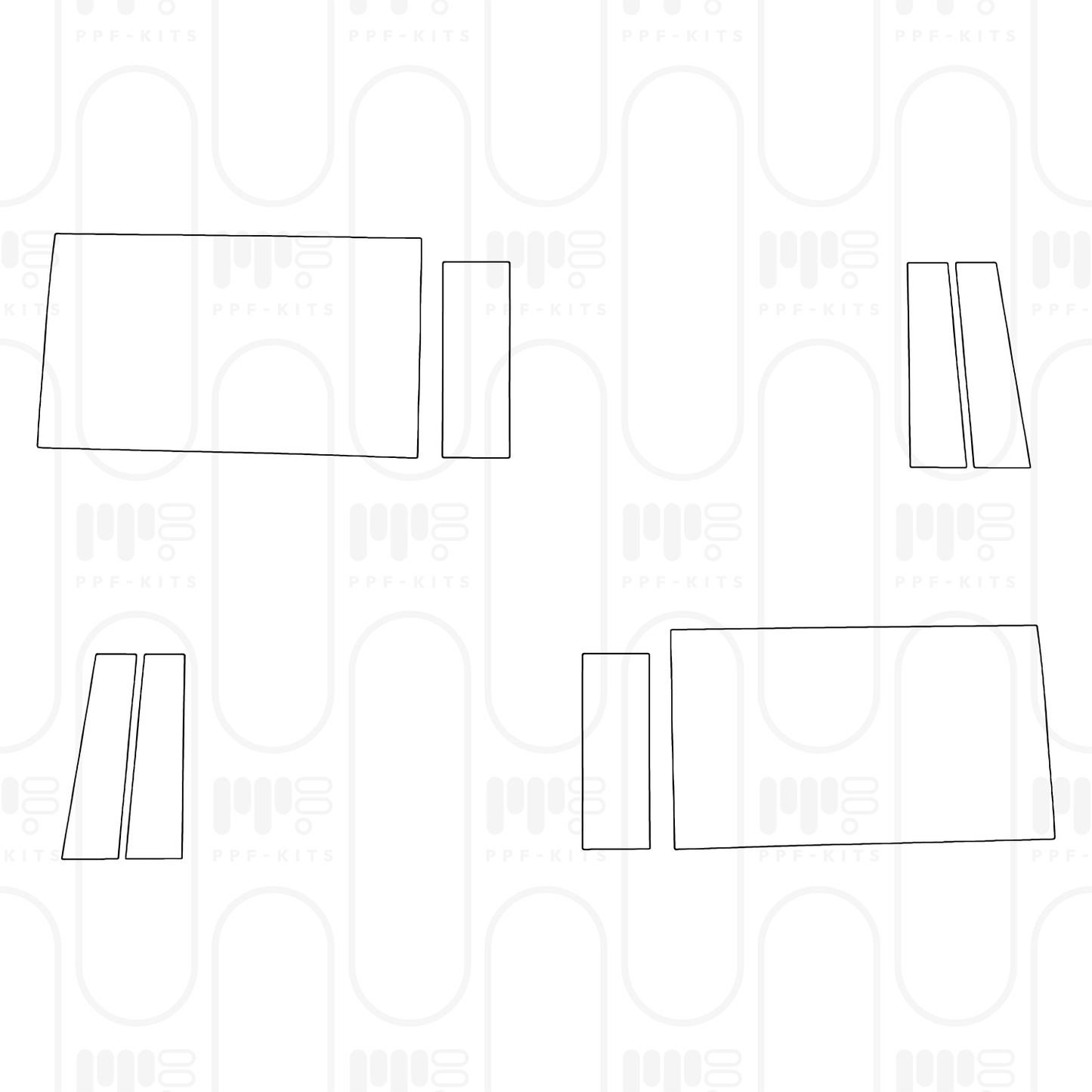 Voorgesneden PPF Land Rover Defender 110 X 2025