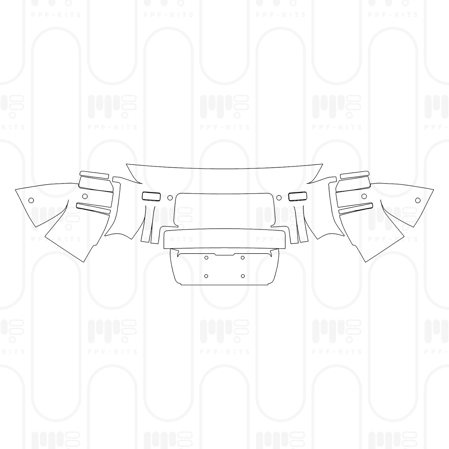 Voorgesneden PPF Land Rover Defender 110 X 2025