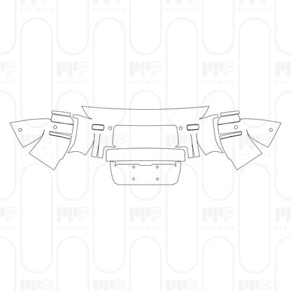 Voorgesneden PPF Land Rover Defender 110 X 2025