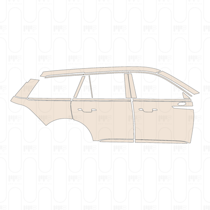 (right) Door+BC-Pillar+Rear Fender