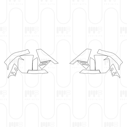 Voorgesneden PPF Land Rover Defender 110 X 2025