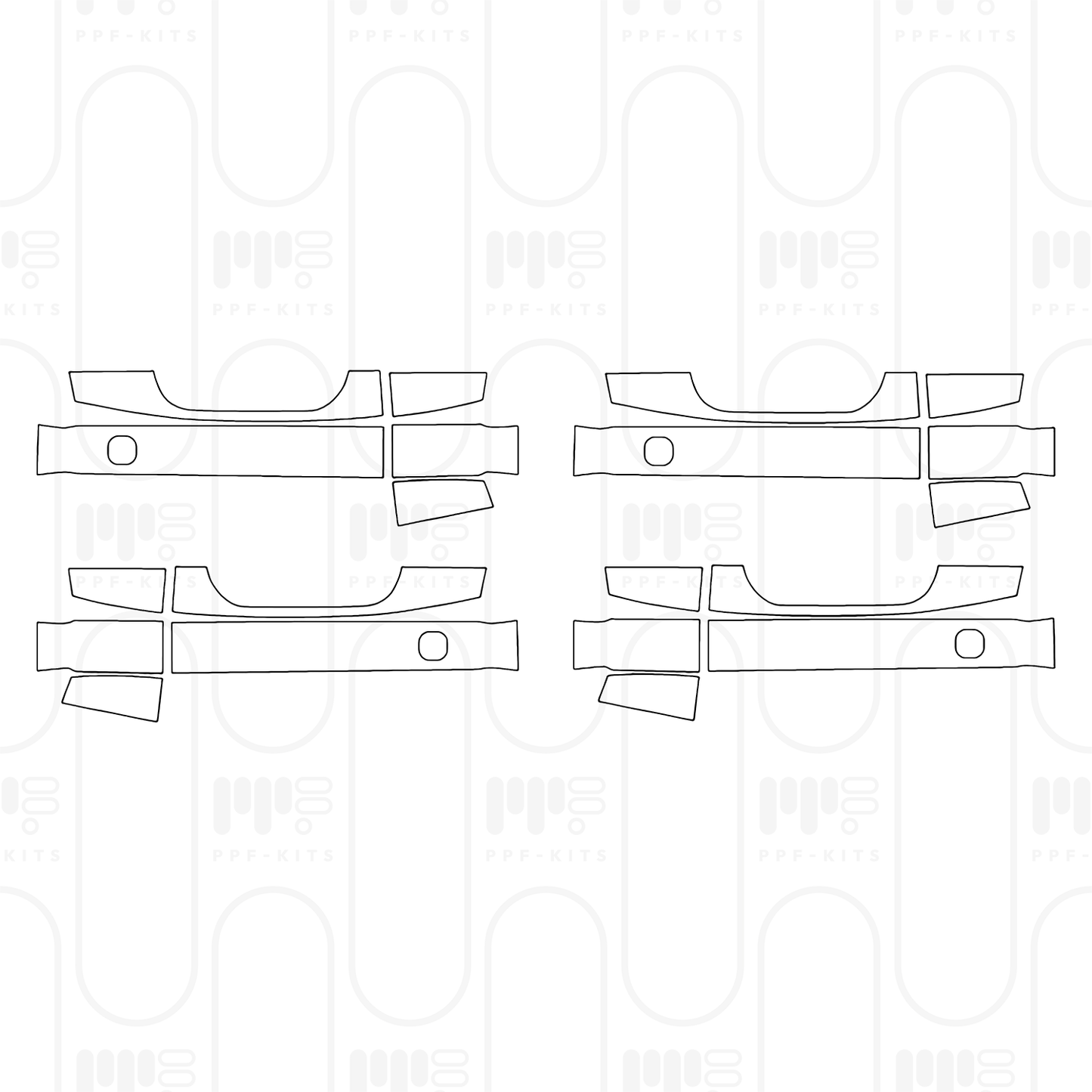 Voorgesneden PPF Land Rover Defender 110 X 2025