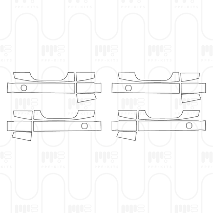 Voorgesneden PPF Land Rover Defender 110 X 2025