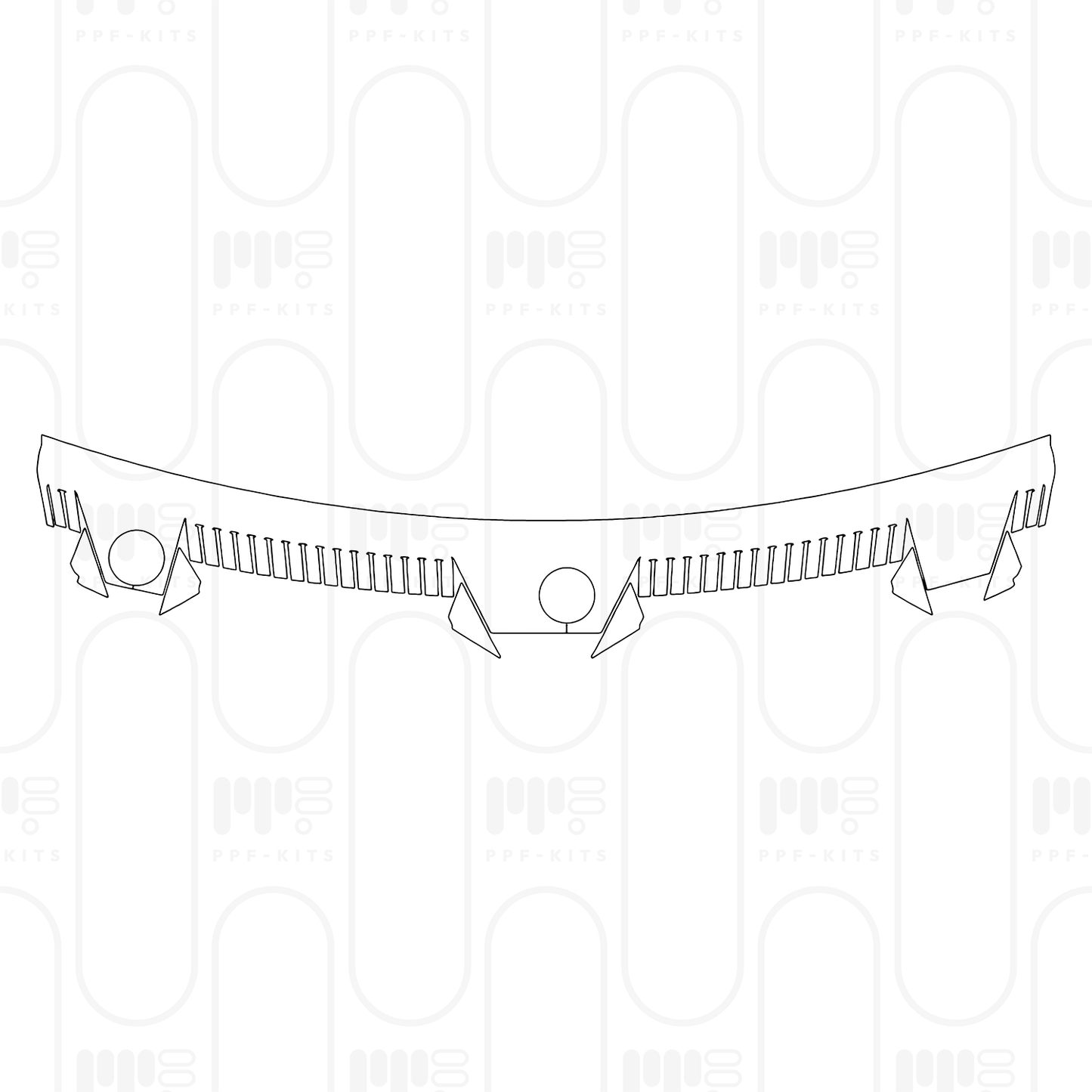 Voorgesneden PPF Land Rover Defender 110 X 2025