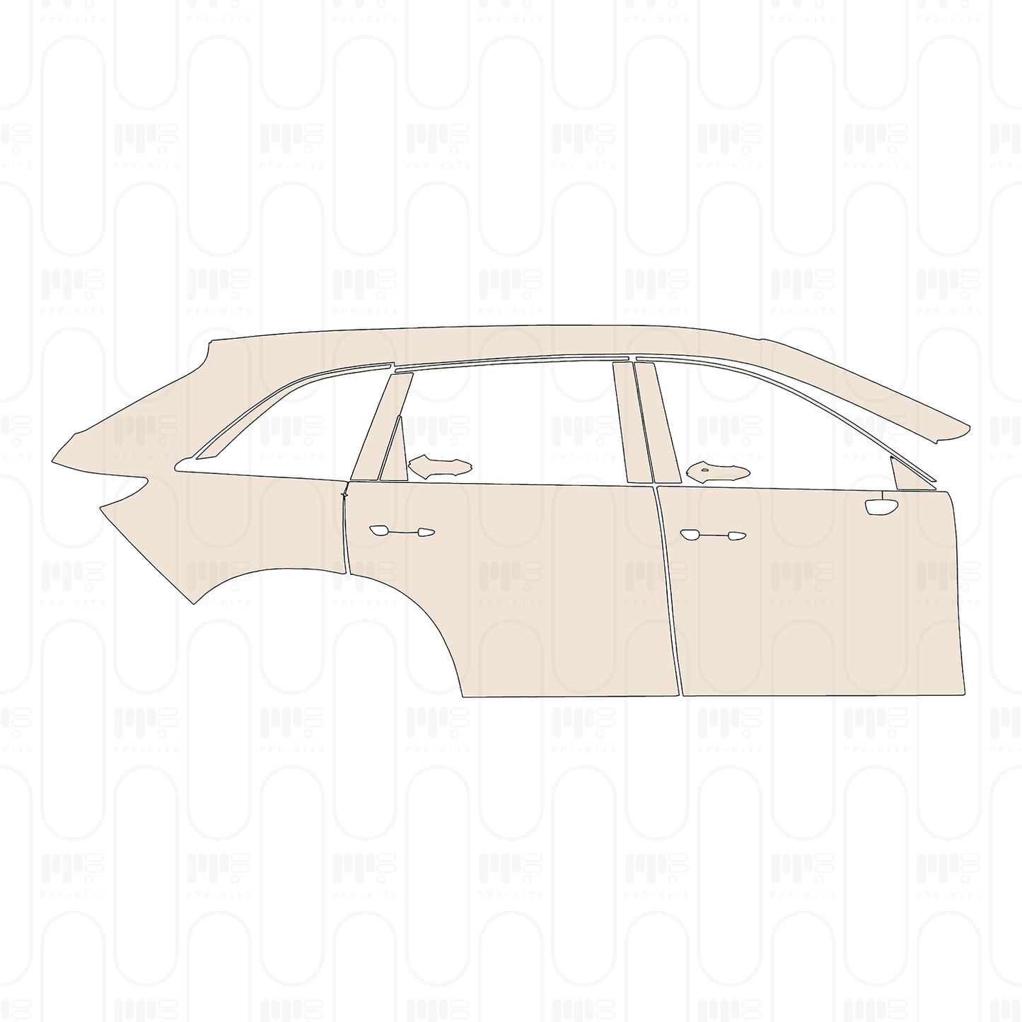 (right) Door+Side Skirt