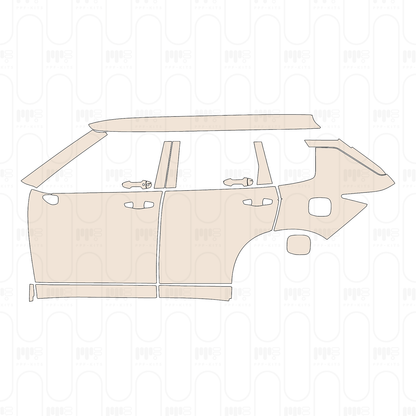 (left) Door+Side Skirt+Rear Fender