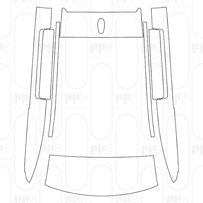 Voorgesneden PPF Land Rover Defender 90 X 2025