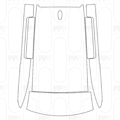 Voorgesneden PPF Land Rover Defender 90 X 2025