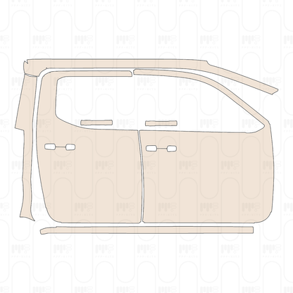 (right) Door+Side Skirt+Rear Fender
