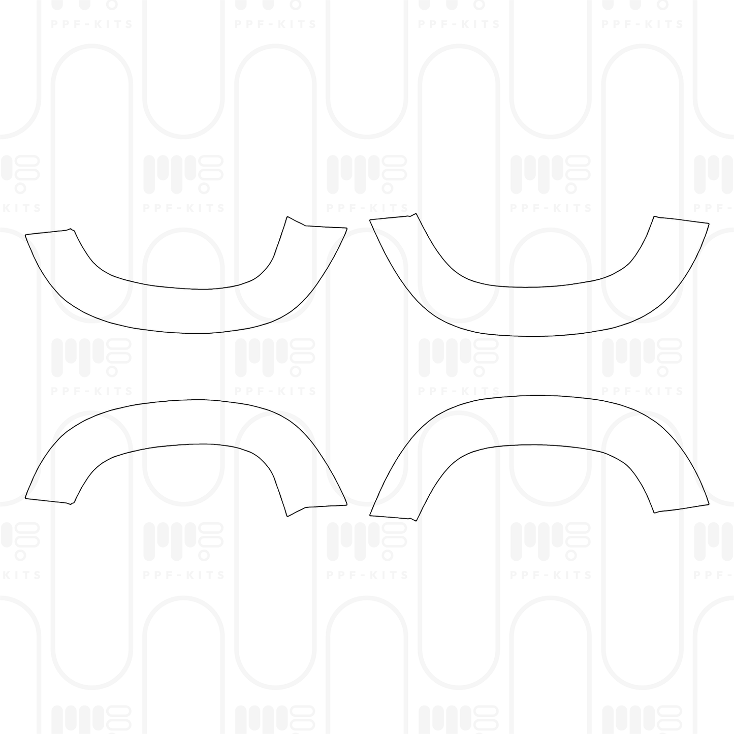 Voorgesneden PPF Land Rover Defender 90 X 2025