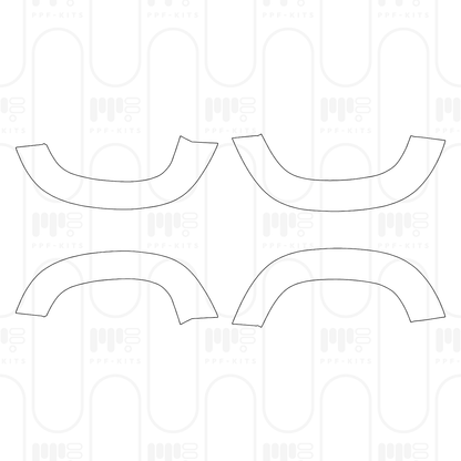 Voorgesneden PPF Land Rover Defender 90 X 2025