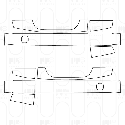 Voorgesneden PPF Land Rover Defender 90 X 2025