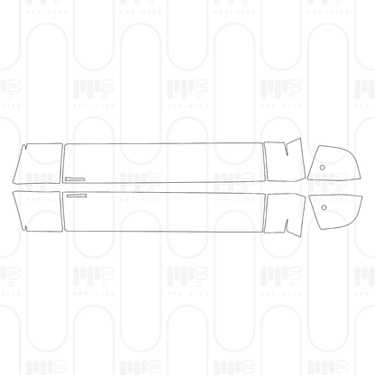 Voorgesneden PPF Land Rover Defender 90 X 2025