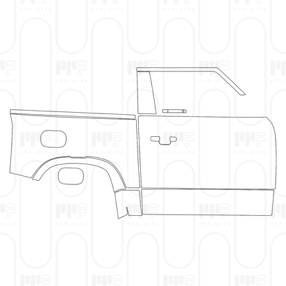 Voorgesneden PPF Land Rover Defender 90 X-Dynamic 2025