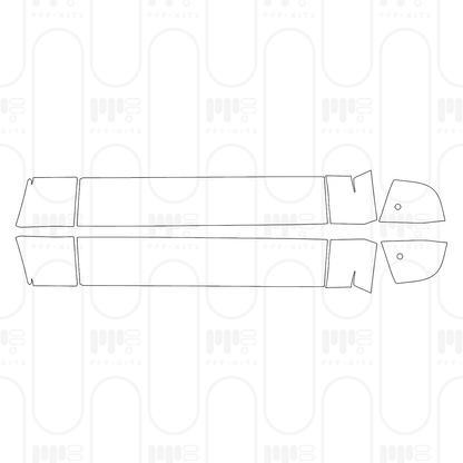 Voorgesneden PPF Land Rover Defender 90 X-Dynamic 2025