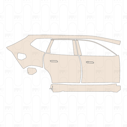 (right) Door+Side Skirt