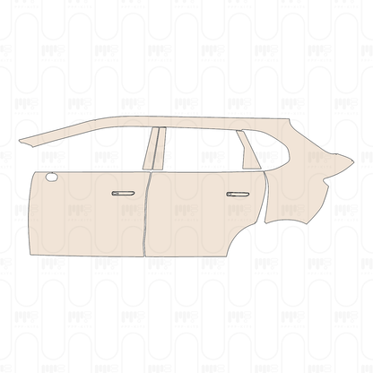 (left) Door+Rear Fender+Side Skirt