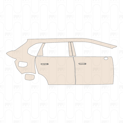 (right) Door+Rear Fender+Side Skirt