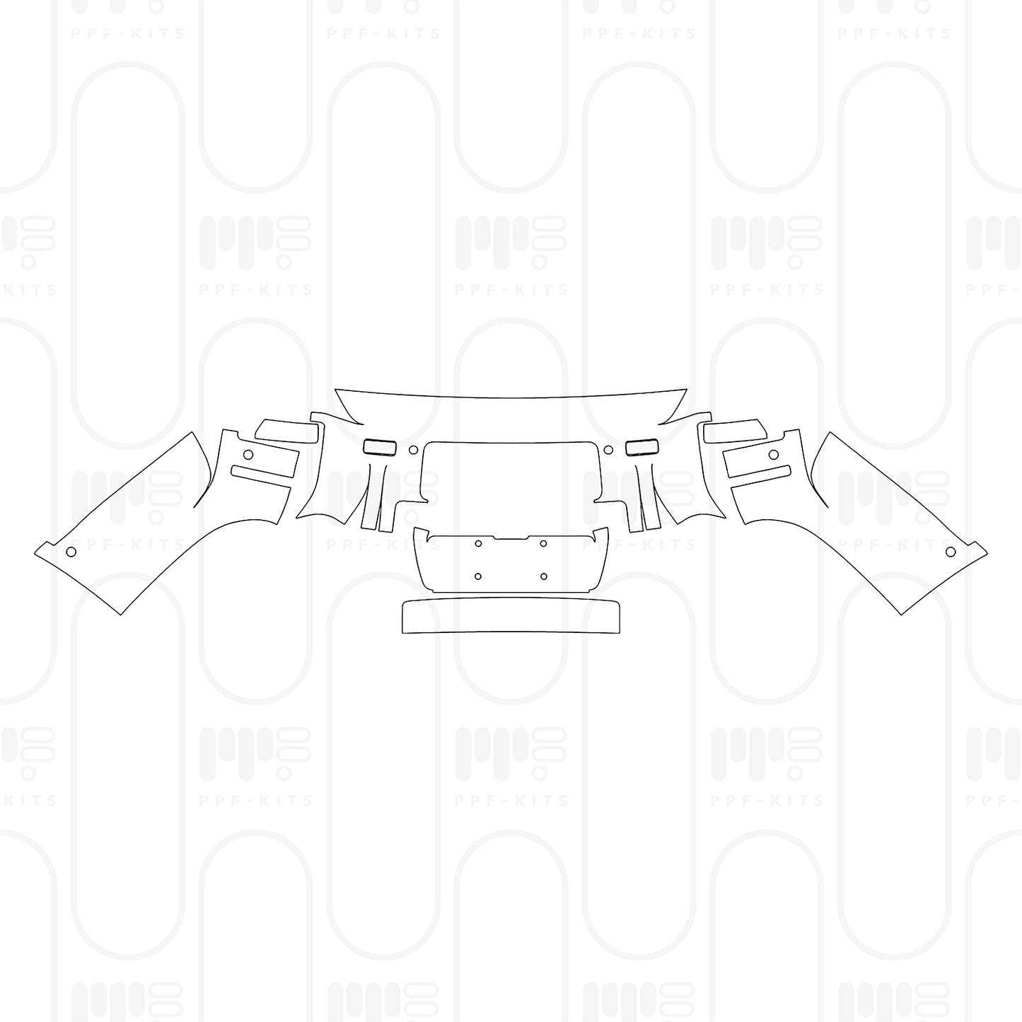 Voorgesneden PPF Land Rover Defender 130 X-Dynamic 2025