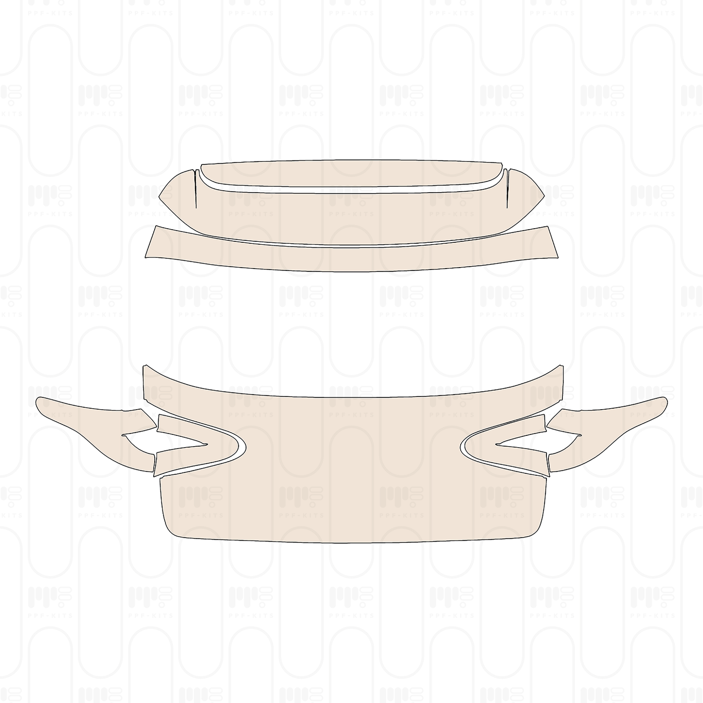 Trunk Lid without Emblem