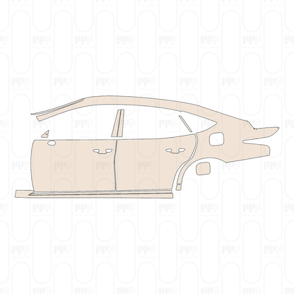 Voorgesneden PPF Lexus LS Fuel Base 2025