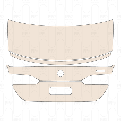 Trunk Lid with "M5" Emblem