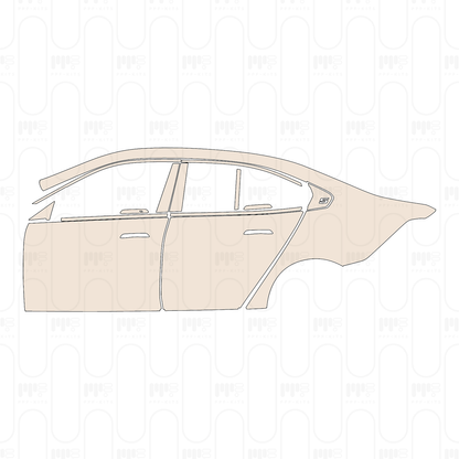 (left) Door+Rear Fender+Side Skirt