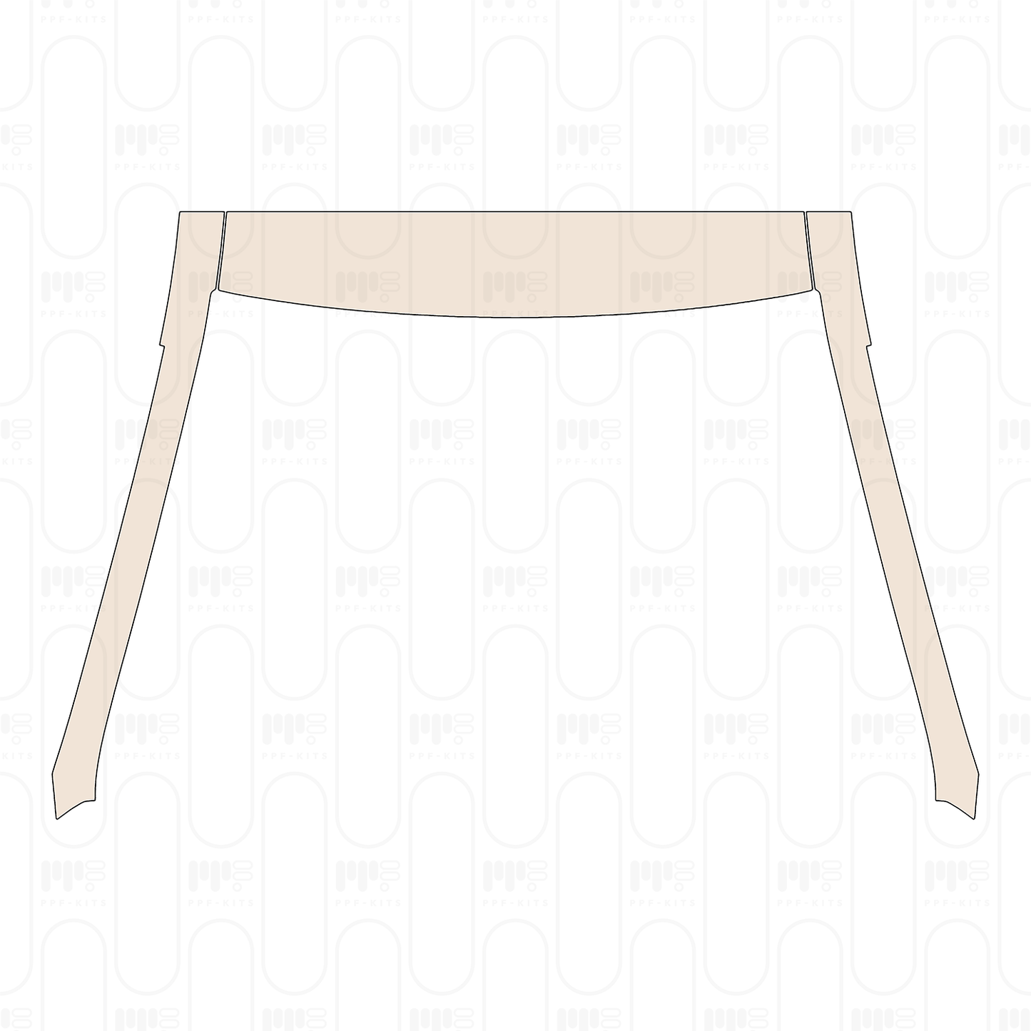 A-Pillar+Roof (front) without sunroof