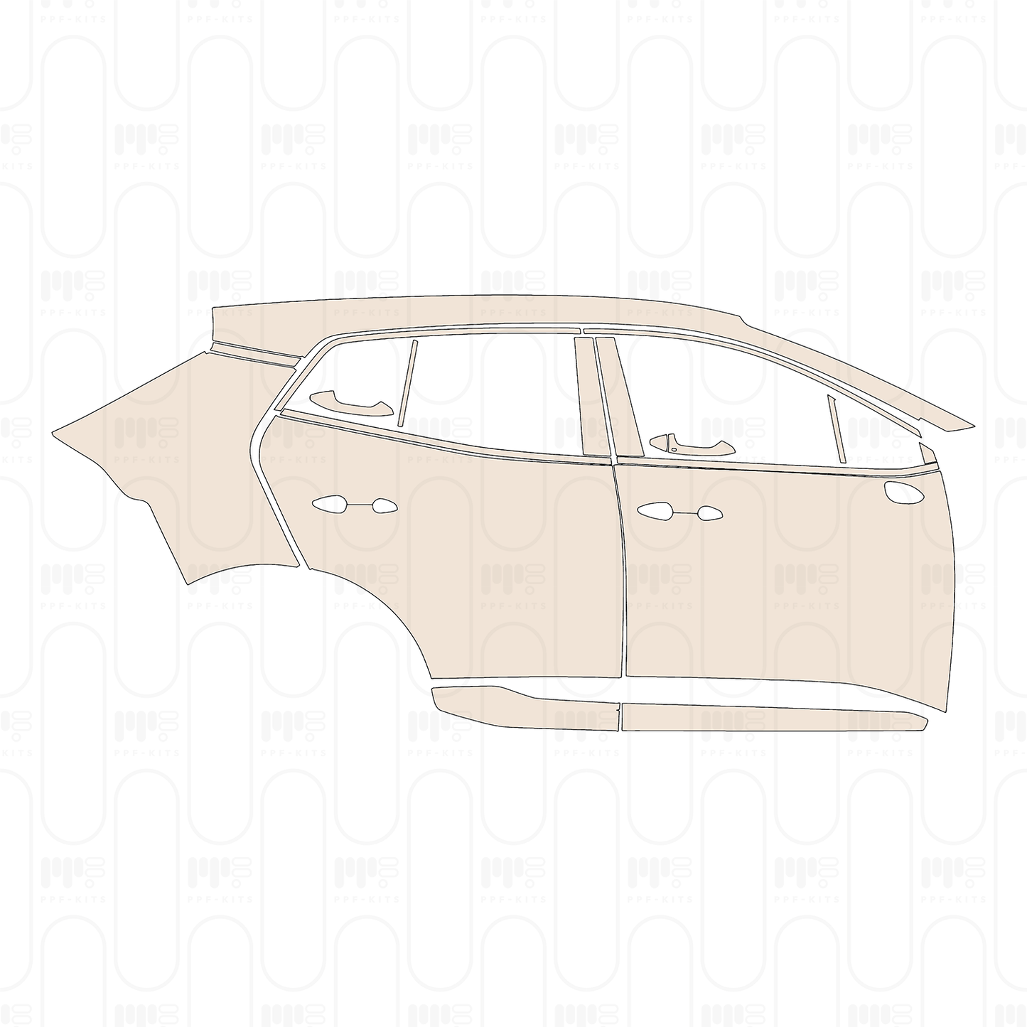 (right) Door+Side Skirt