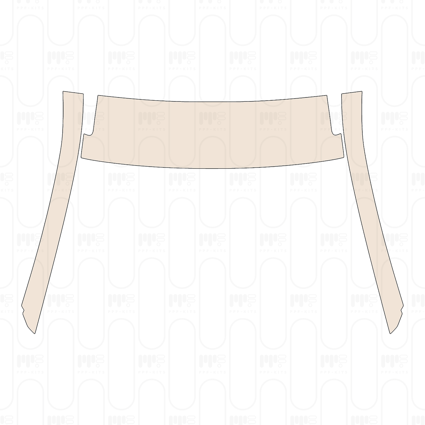 A-Pillar+Roof (front) without sunroof