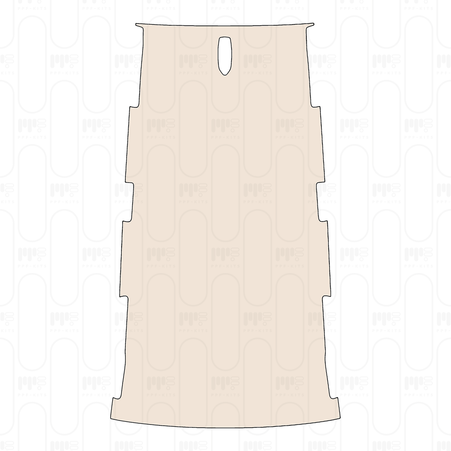 Roof without sunroof