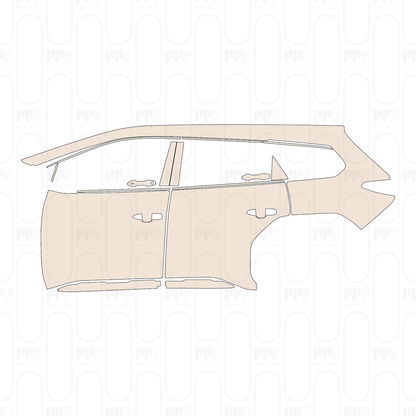 (left) Door+Rear Fender+Side Skirt