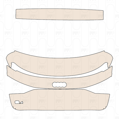 Trunk Lid with "Q4" Emblems